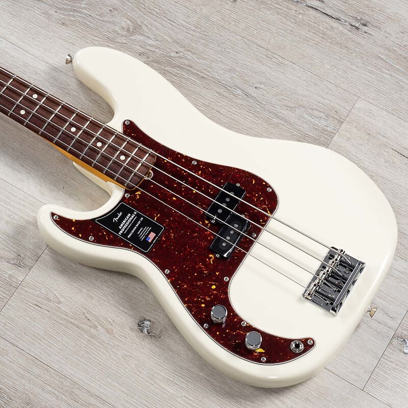 Басс гитара Fender American Professional II Precision Bass Left-Hand, Rosewood Olympic White
Басс гитара Fender American Professional II Precision Bass Left-Hand, Rosewood Olympic White