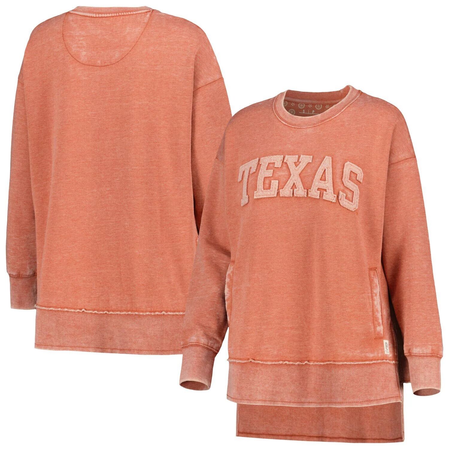 Женский свитшот Pressbox Texas Orange Texas Longhorns Marniville Vintage Wash Pullover
Женский свитшот Pressbox Texas Orange Texas Longhorns Marniville Vintage Wash Pullover