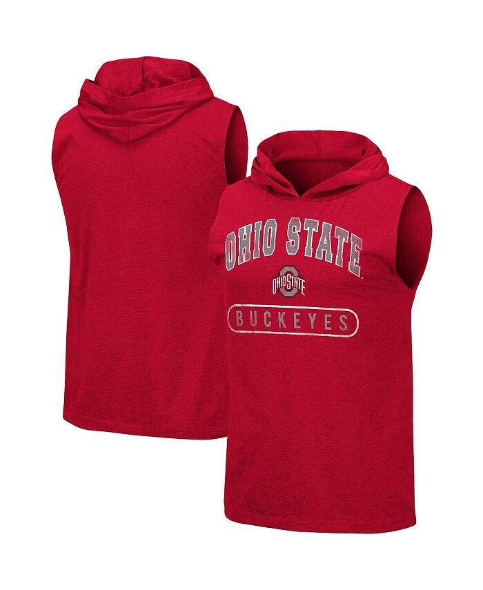 Мужская майка с капюшоном Scarlet Ohio State Buckeyes Varsity Varsity Colosseum, красный
Мужская майка с капюшоном Scarlet Ohio State Buckeyes Varsity Varsity Colosseum, красный