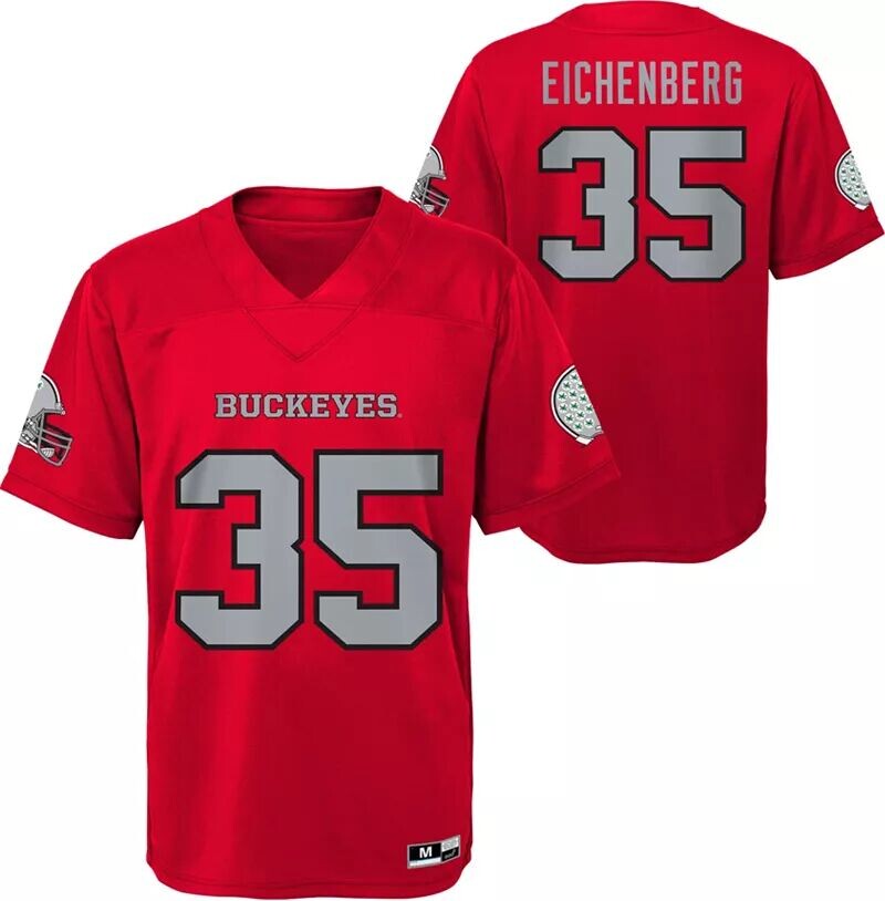 Gen2 Молодежная футболка штата Огайо Баккейз Томми Айхенберга № 35 Scarlet Replica Jersey
Gen2 Молодежная футболка штата Огайо Баккейз Томми Айхенберга № 35 Scarlet Replica Jersey