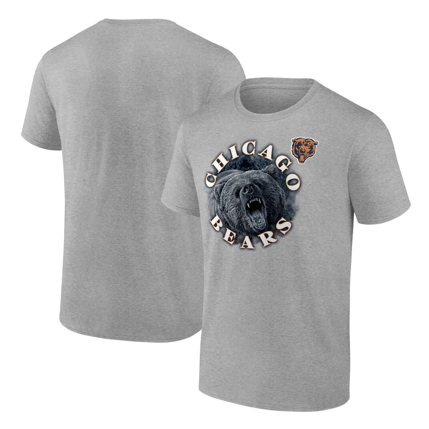 Мужская серая футболка с логотипом Chicago Bears Big & Tall Sporting Chance Fanatics, Серый
Мужская серая футболка с логотипом Chicago Bears Big & Tall Sporting Chance Fanatics, Серый
