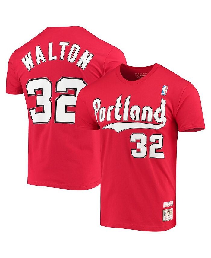 Мужская футболка Bill Walton Red Portland Trail Blazers Hardwood Classics с именем и номером игрока Mitchell & Ness, красный
Мужская футболка Bill Walton Red Portland Trail Blazers Hardwood Classics с именем и номером игрока Mitchell & Ness, красный