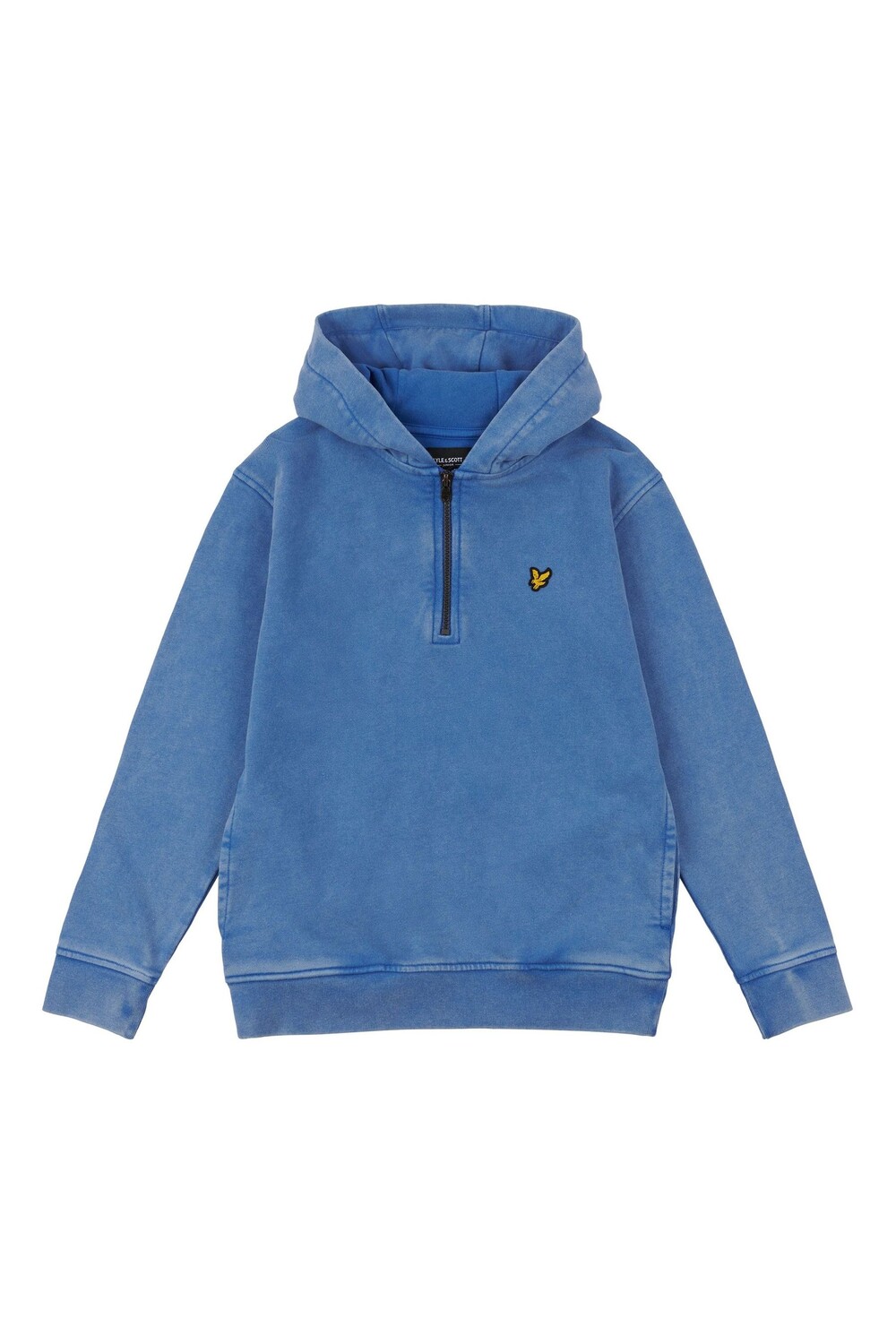 Синяя толстовка для мальчика с капюшоном Acid Wash и молнией 1/4 Lyle & Scott, синий
Синяя толстовка для мальчика с капюшоном Acid Wash и молнией 1/4 Lyle & Scott, синий