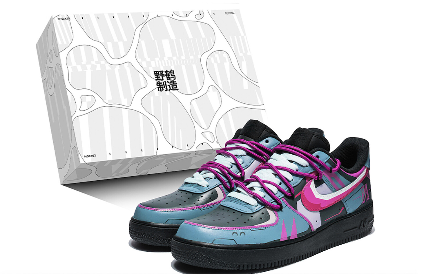 Кроссовки Nike Air Force 1 Skateboarding Shoes Unisex Low-top Black/purple/blue, фиолетовый
Кроссовки Nike Air Force 1 Skateboarding Shoes Unisex Low-top Black/purple/blue, фиолетовый