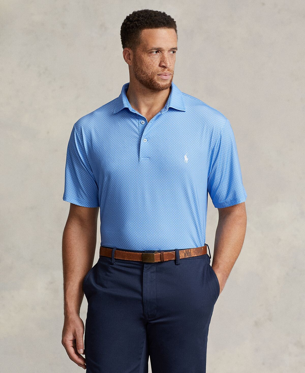 Мужская рубашка-поло из эластичного джерси Big & Tall Performance Polo Ralph Lauren
Мужская рубашка-поло из эластичного джерси Big & Tall Performance Polo Ralph Lauren
