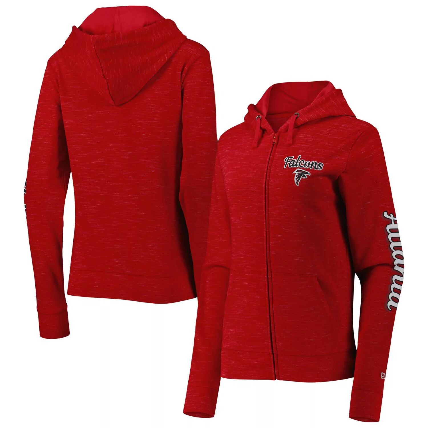 Женская толстовка с обратной молнией во всю длину New Era Red Atlanta Falcons New Era
Женская толстовка с обратной молнией во всю длину New Era Red Atlanta Falcons New Era