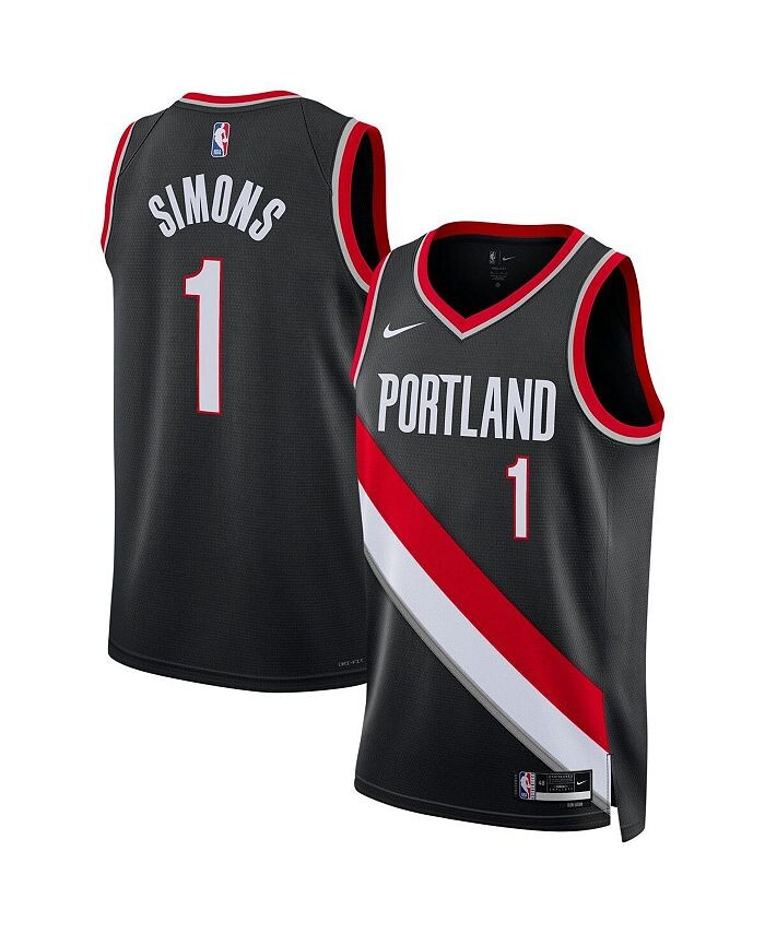 Мужская и женская футболка Anfernee Simons Black Portland Trail Blazers Swingman — Association Edition Nike, черный
Мужская и женская футболка Anfernee Simons Black Portland Trail Blazers Swingman — Association Edition Nike, черный
