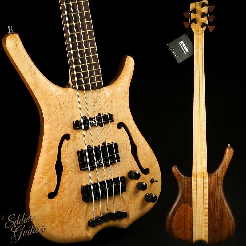 Басс гитара Warwick Custom Shop Masterbuilt Infinity Birdseye Maple 5 String - Natural Oil Finish
Басс гитара Warwick Custom Shop Masterbuilt Infinity Birdseye Maple 5 String - Natural Oil Finish