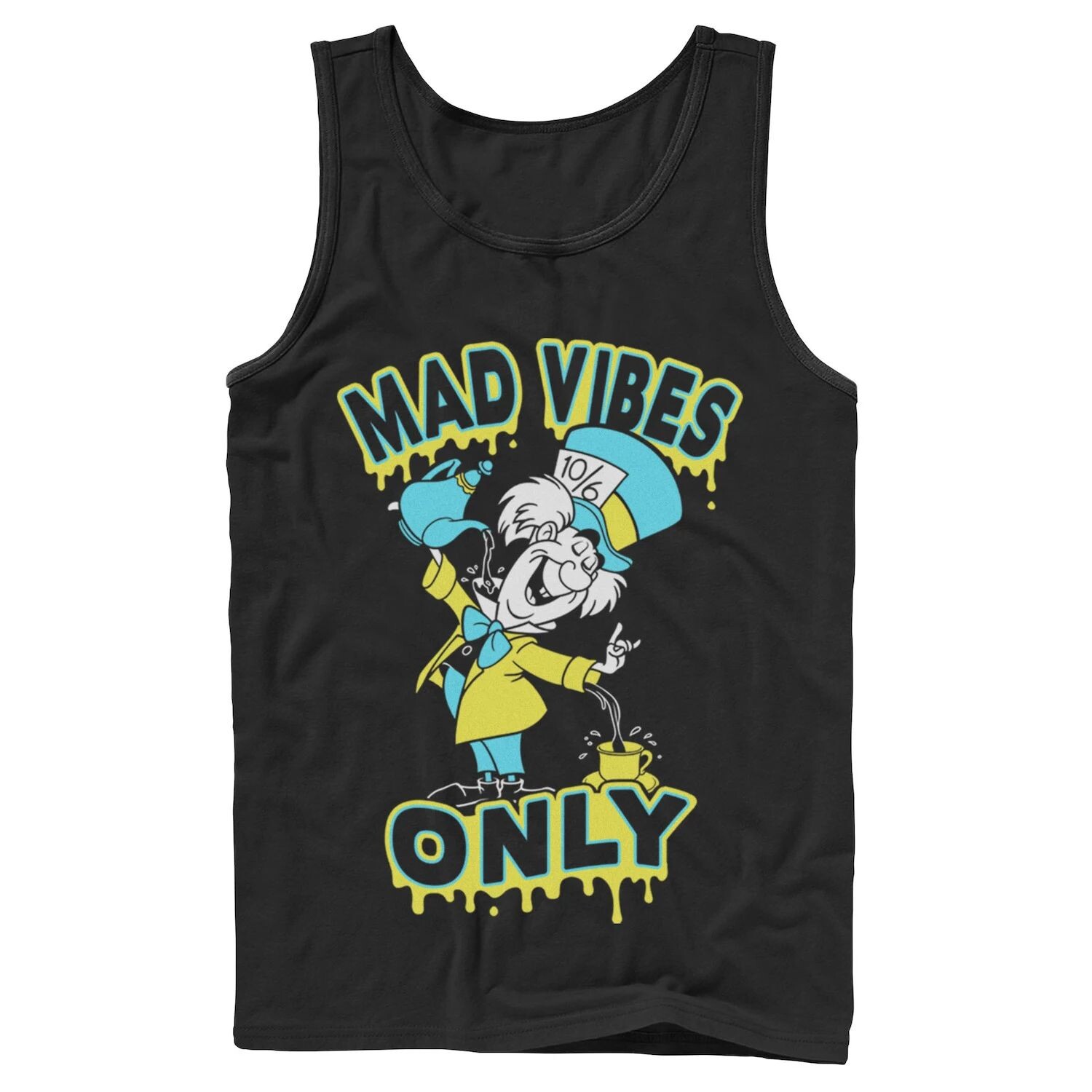 Мужская майка Disney Alice In Wonderland Mad Hatter Mad Vibes Only Licensed Character
Мужская майка Disney Alice In Wonderland Mad Hatter Mad Vibes Only Licensed Character