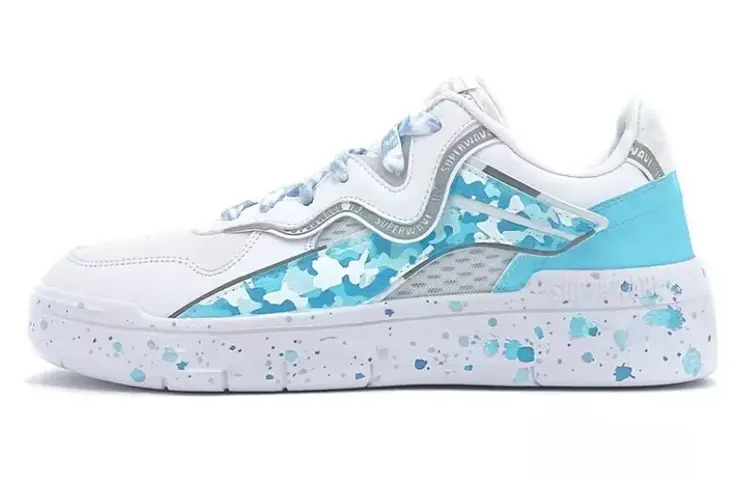 Кроссовки LINING Wave Skateboarding Shoes Unisex Low-top White/Royal Blue/Fern Green, голубой
Кроссовки LINING Wave Skateboarding Shoes Unisex Low-top White/Royal Blue/Fern Green, голубой
