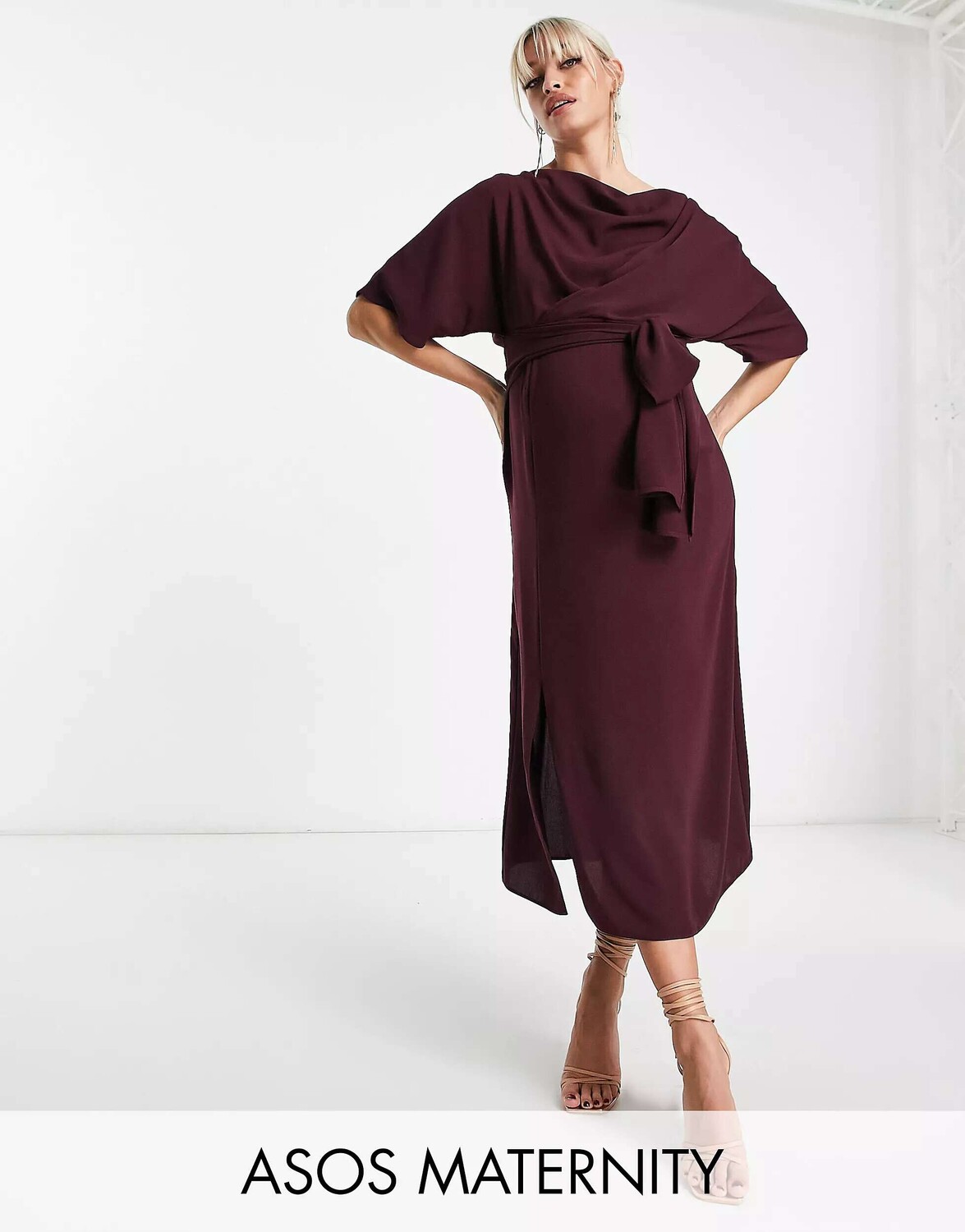 Бордовое платье миди с воротником-хомутом и завязкой на талии ASOS DESIGN Maternity, Красный, Бордовое платье миди с воротником-хомутом и завязкой на талии ASOS DESIGN Maternity
Бордовое платье миди с воротником-хомутом и завязкой на талии ASOS DESIGN Maternity, Красный, Бордовое платье миди с воротником-хомутом и завязкой на талии ASOS DESIGN Maternity