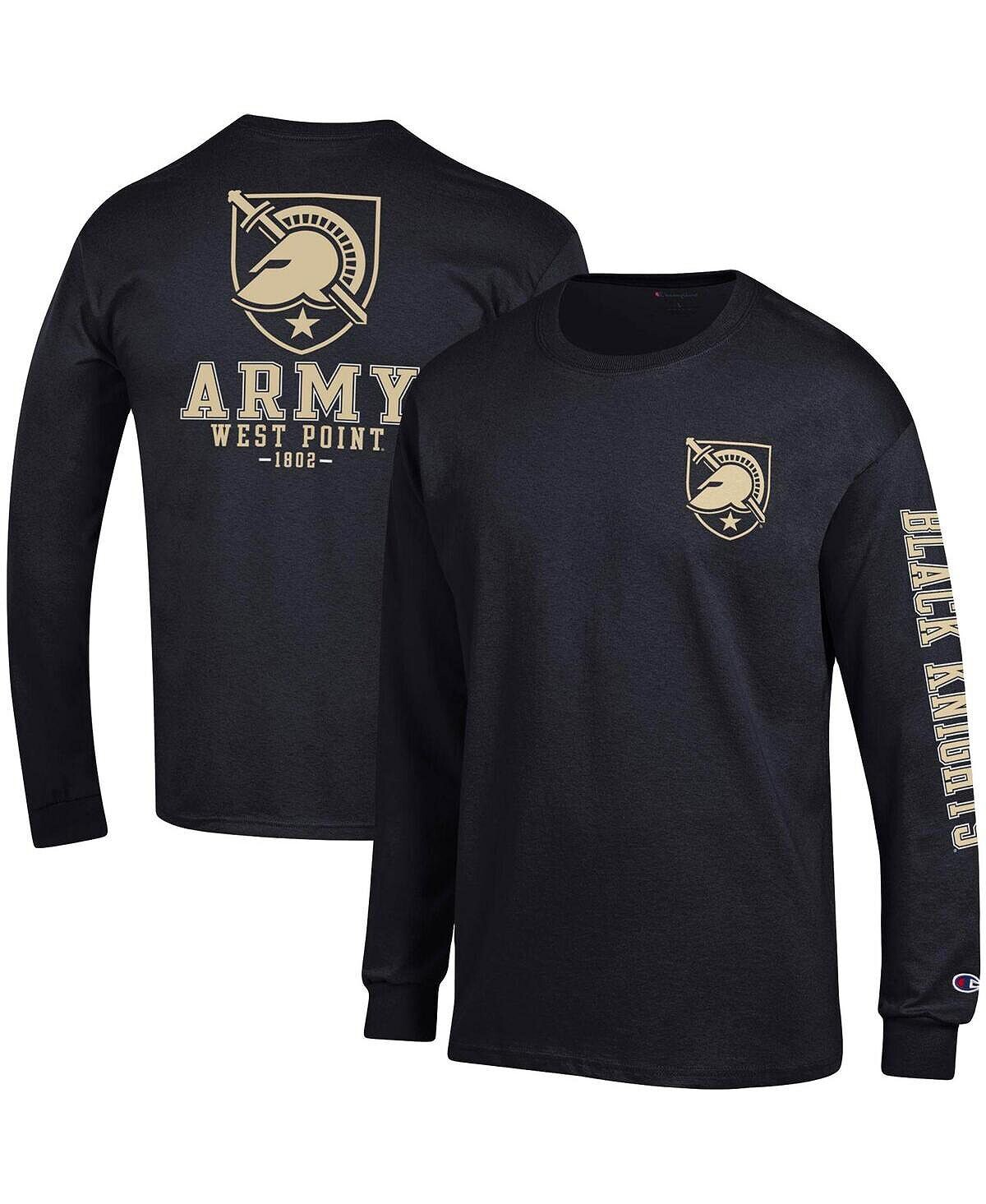 Мужская черная футболка с длинным рукавом Army Black Knights Team Stack Champion
Мужская черная футболка с длинным рукавом Army Black Knights Team Stack Champion