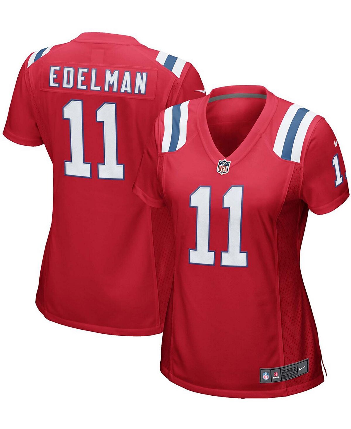 Женская красная майка для альтернативной игры Julian Edelman New England Patriots Nike, красный
Женская красная майка для альтернативной игры Julian Edelman New England Patriots Nike, красный