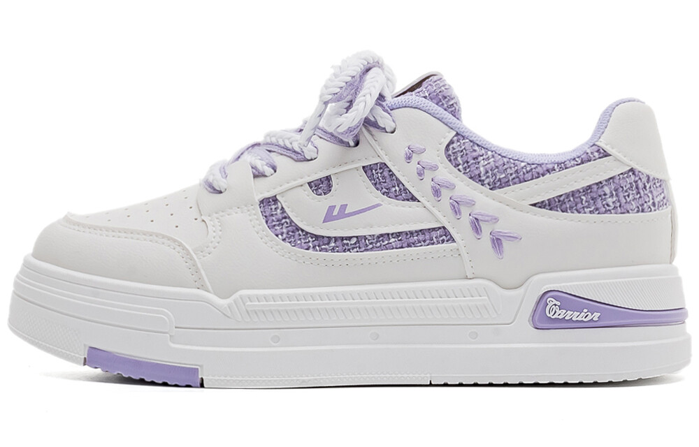 Кроссовки WARRIOR Skateboarding Shoes Women's Low-top White/purple, белый/сиреневый/фиолетовый/синий
Кроссовки WARRIOR Skateboarding Shoes Women's Low-top White/purple, белый/сиреневый/фиолетовый/синий