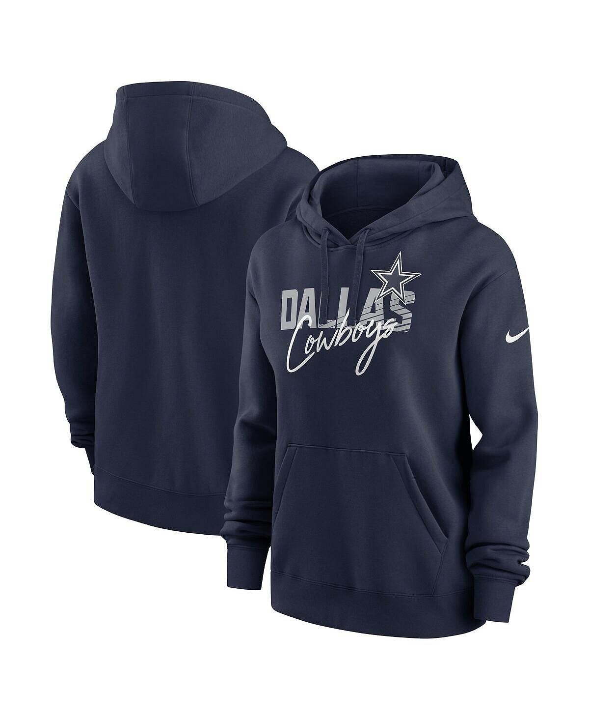 Женский флисовый пуловер с капюшоном темно-синего цвета Dallas Cowboys Wordmark Club Nike, темно-синий
Женский флисовый пуловер с капюшоном темно-синего цвета Dallas Cowboys Wordmark Club Nike, темно-синий