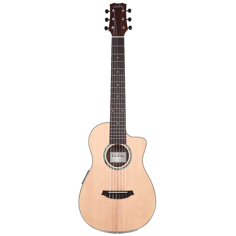 Акустическая гитара Cordoba Mini II EB-CE Spruce/Striped Ebony w/Pickup & On-Board Tuner
Акустическая гитара Cordoba Mini II EB-CE Spruce/Striped Ebony w/Pickup & On-Board Tuner