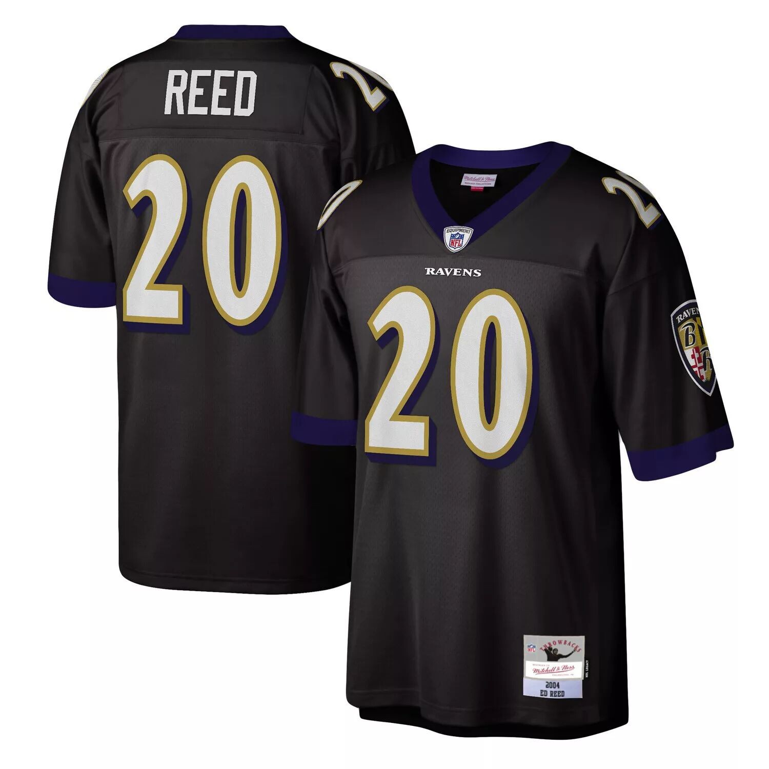 Мужская черная футболка Mitchell & Ness Ed Reed Baltimore Ravens Legacy Replica, Черный
Мужская черная футболка Mitchell & Ness Ed Reed Baltimore Ravens Legacy Replica, Черный