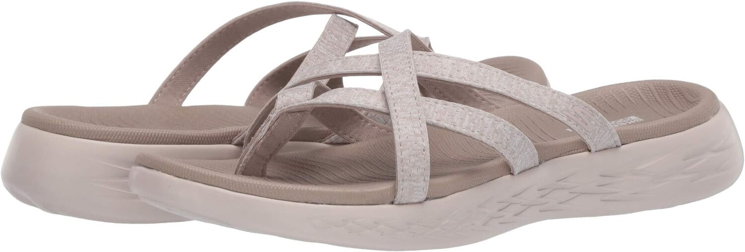 Сандалии на плоской подошве On-The-Go 600 - Dainty SKECHERS Performance, серо-коричневый
Сандалии на плоской подошве On-The-Go 600 - Dainty SKECHERS Performance, серо-коричневый