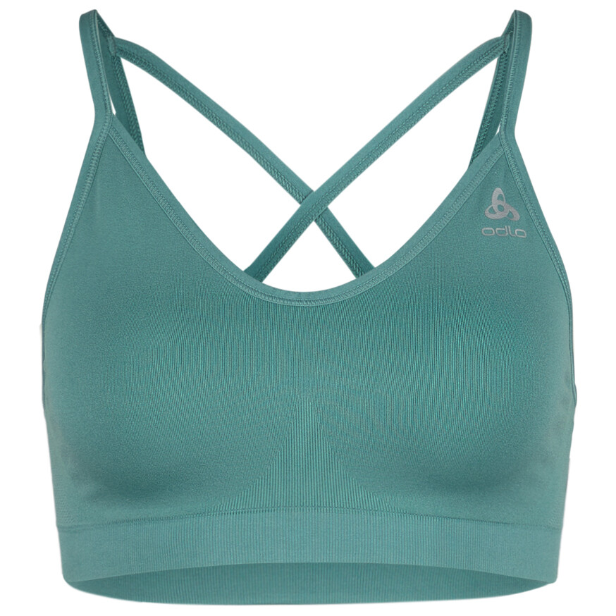 Спортивный бюстгальтер Odlo Women's Sports Bra Seamless Soft, цвет Arctic/Grey Melange
Спортивный бюстгальтер Odlo Women's Sports Bra Seamless Soft, цвет Arctic/Grey Melange