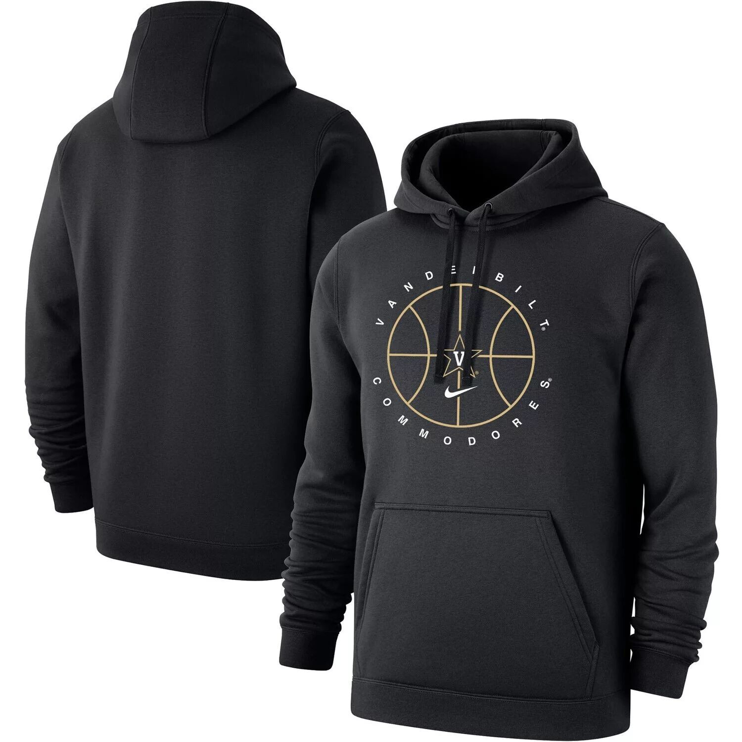 Мужской черный флисовый пуловер с капюшоном Vanderbilt Commodores Basketball Icon Club Nike
Мужской черный флисовый пуловер с капюшоном Vanderbilt Commodores Basketball Icon Club Nike