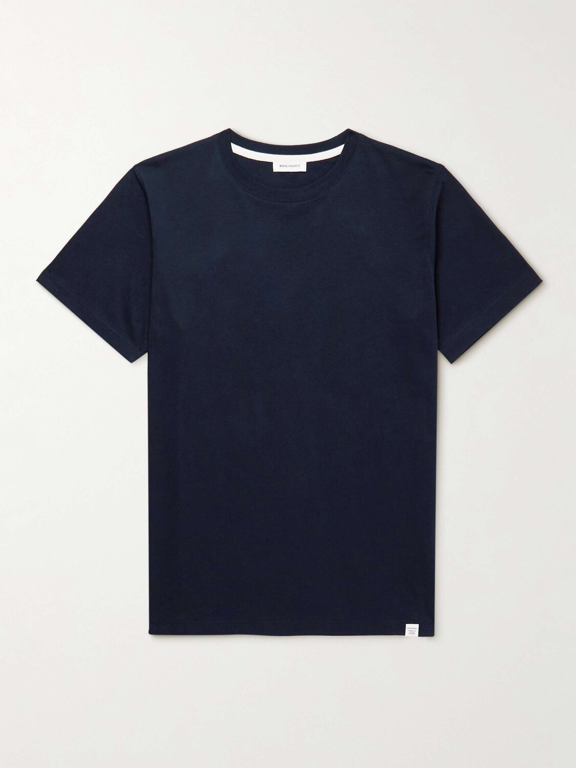 Футболка Niels Slim-Fit из органического хлопкового джерси NORSE PROJECTS, нави, Черный
Футболка Niels Slim-Fit из органического хлопкового джерси NORSE PROJECTS, нави, Черный