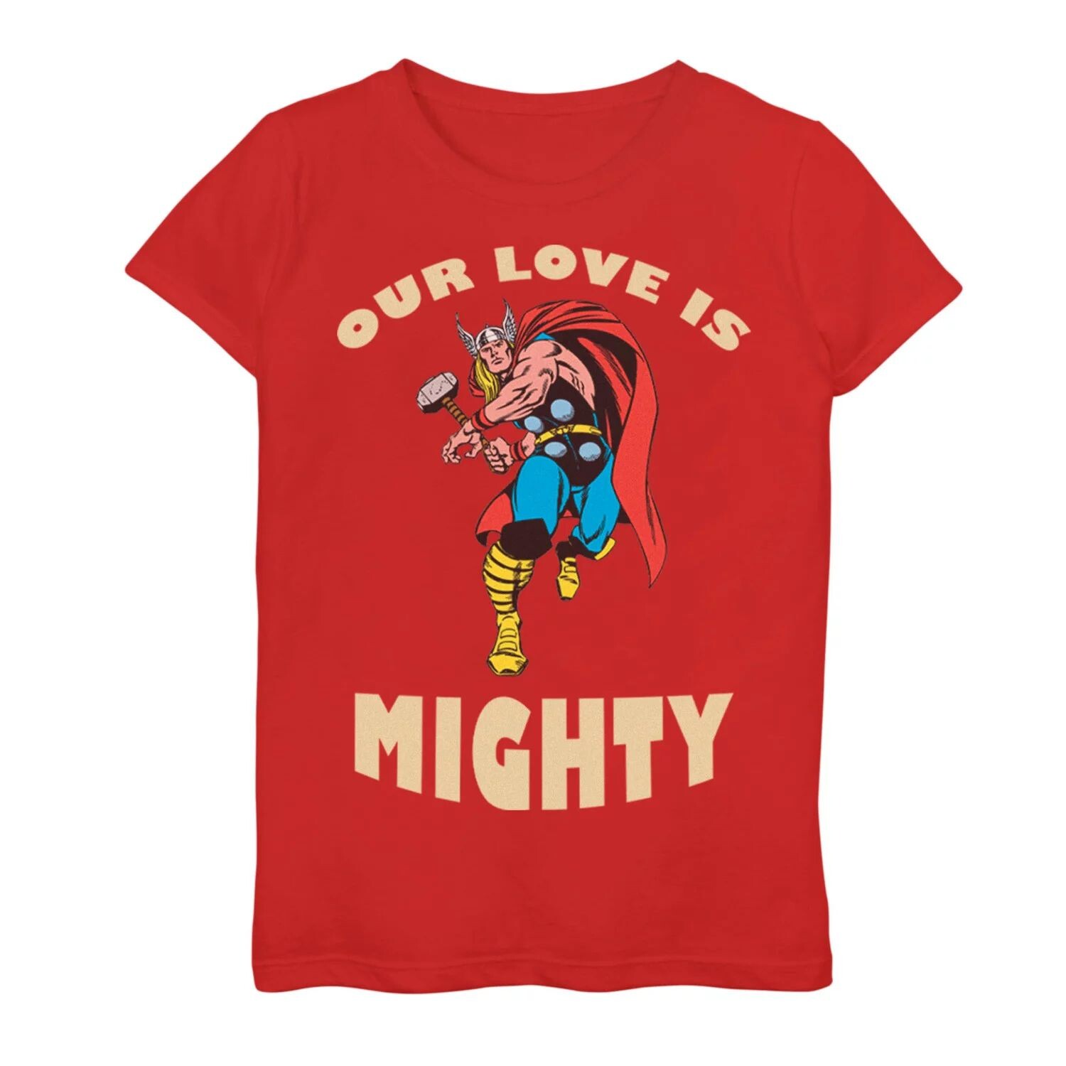 Футболка с рисунком Marvel Our Love Is Mighty для девочек 7–16 лет Licensed Character
Футболка с рисунком Marvel Our Love Is Mighty для девочек 7–16 лет Licensed Character