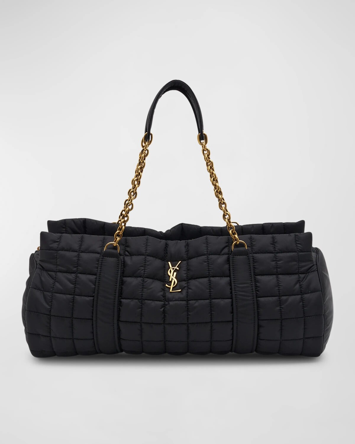 Спортивная сумка Gloria Travel YSL из стеганого нейлона Saint Laurent, цвет Nero
Спортивная сумка Gloria Travel YSL из стеганого нейлона Saint Laurent, цвет Nero