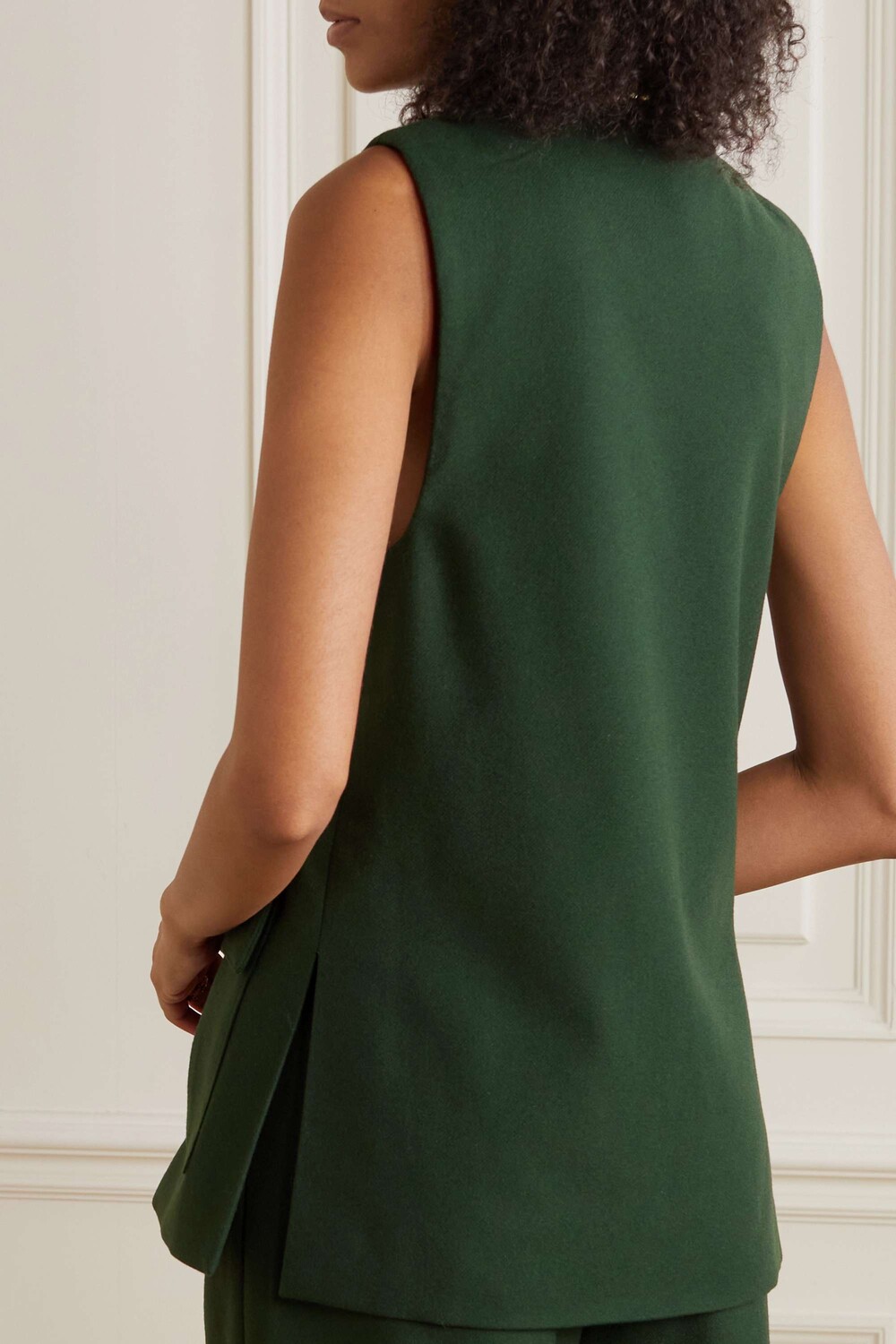 YOOX NET-A-PORTER FOR THE PRINCE'S FOUNDATION + NET SUSTAIN жилет из шерстяного фетра, зеленый
YOOX NET-A-PORTER FOR THE PRINCE'S FOUNDATION + NET SUSTAIN жилет из шерстяного фетра, зеленый