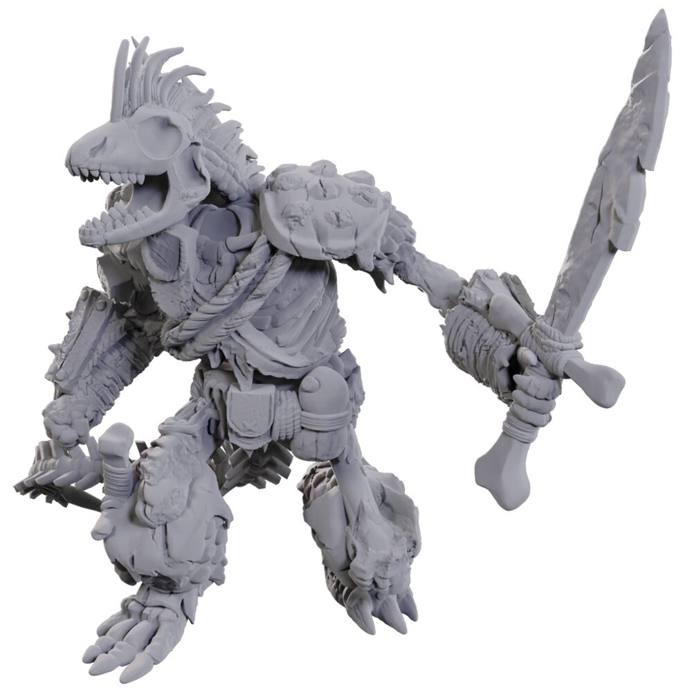 Миниатюра WizKids/NECA D&D Nolzur's Marvelous Unpainted Minis: W23 Lizardfolk Skeleton
Миниатюра WizKids/NECA D&D Nolzur's Marvelous Unpainted Minis: W23 Lizardfolk Skeleton