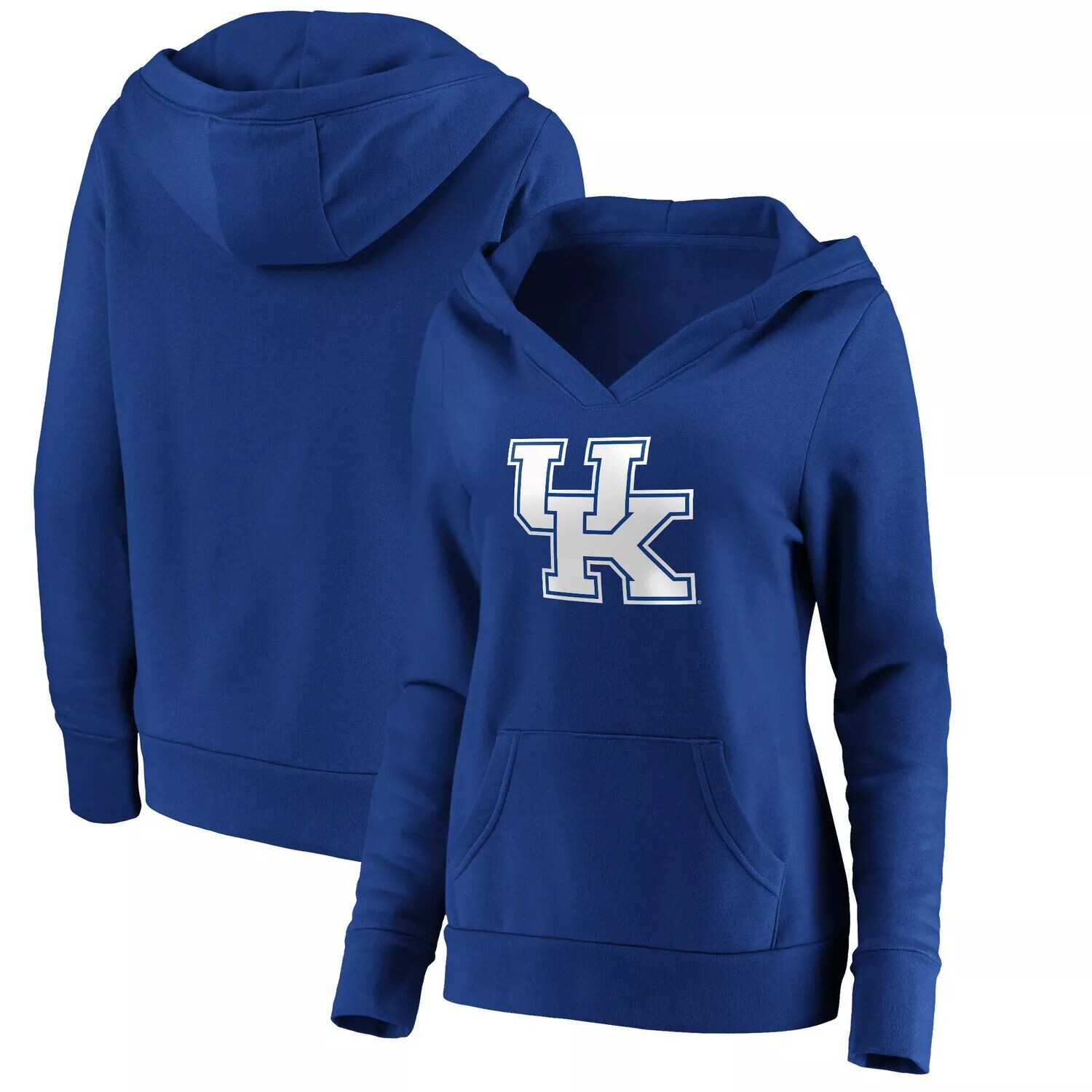 Женский пуловер с капюшоном и v-образным вырезом с логотипом Fanatics Royal Kentucky Wildcats Primary Fanatics
Женский пуловер с капюшоном и v-образным вырезом с логотипом Fanatics Royal Kentucky Wildcats Primary Fanatics