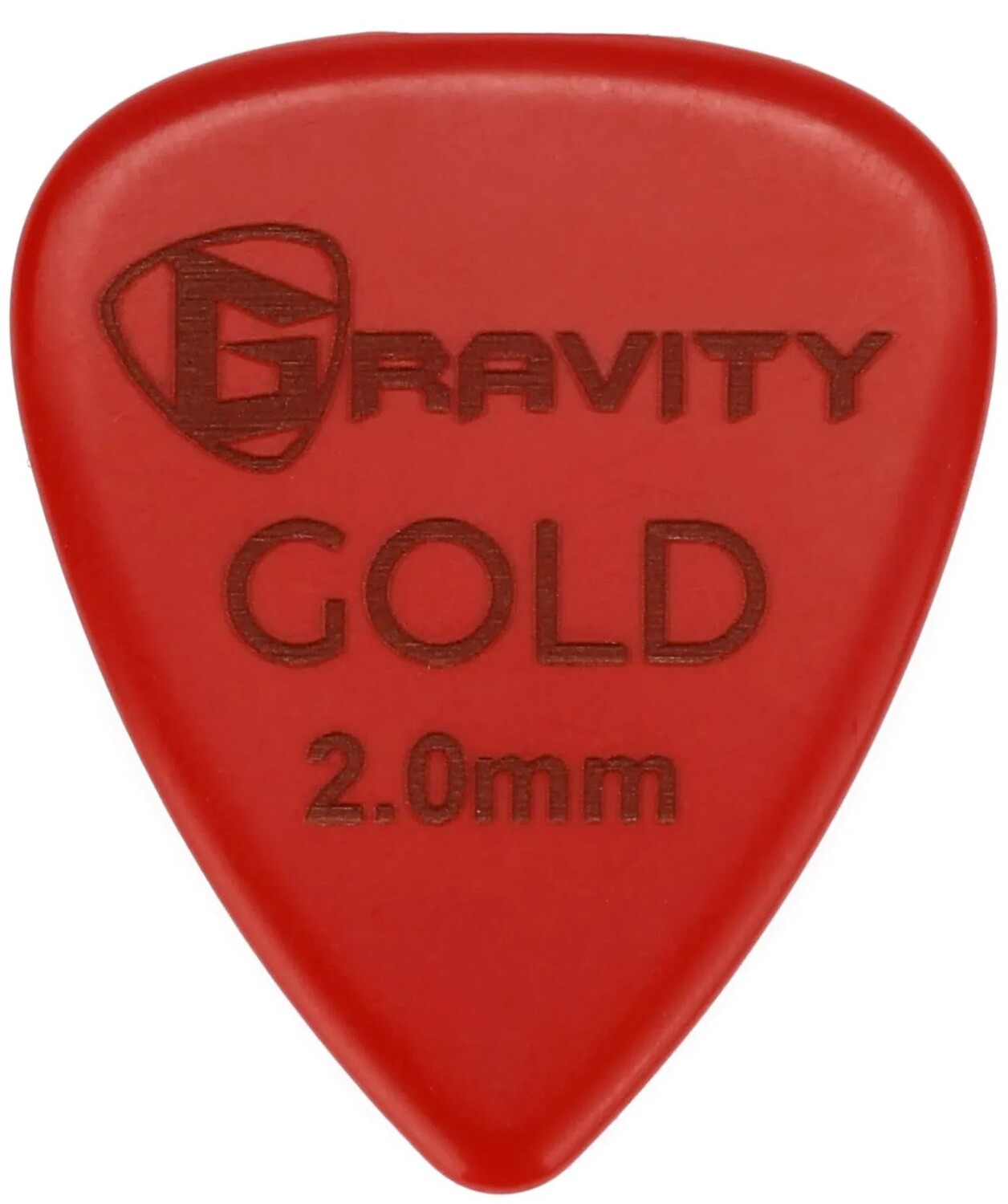 Gravity Picks Цветное золото Традиционный медиатор каплевидной формы для гитары - 2,0 мм Красный
Gravity Picks Цветное золото Традиционный медиатор каплевидной формы для гитары - 2,0 мм Красный