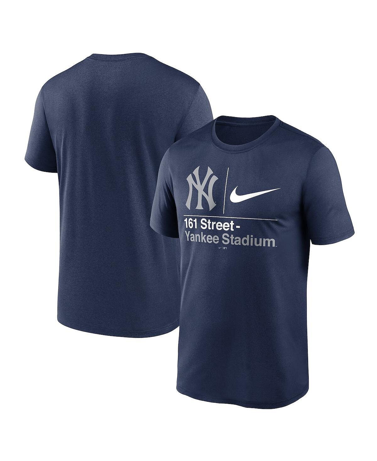 Мужская темно-синяя футболка New York Yankees 161 Street Hometown Legend Performance Nike, Синий
Мужская темно-синяя футболка New York Yankees 161 Street Hometown Legend Performance Nike, Синий