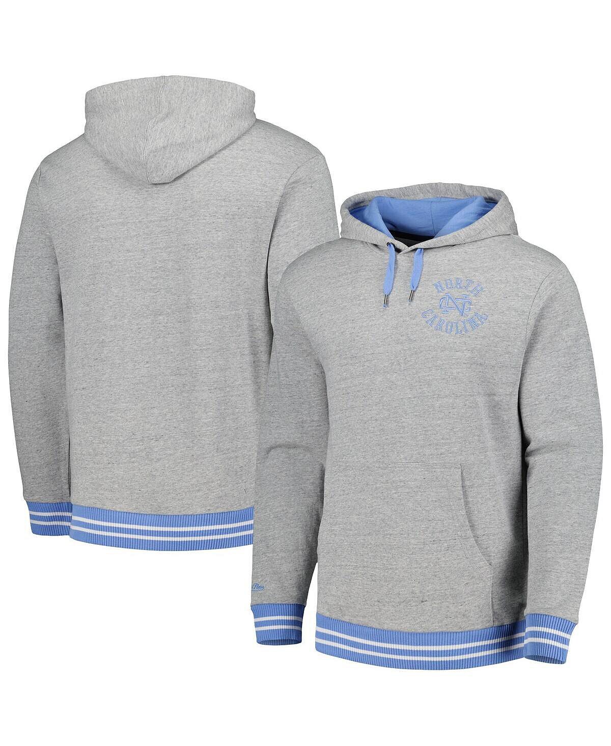 Мужской пуловер с капюшоном серого цвета North Carolina Tar Heels Mitchell & Ness, Серый
Мужской пуловер с капюшоном серого цвета North Carolina Tar Heels Mitchell & Ness, Серый
