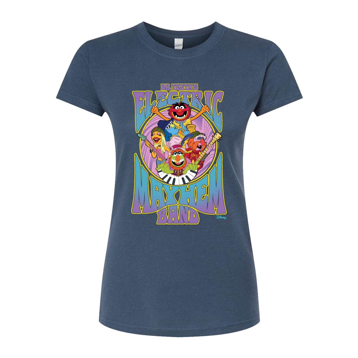 Облегающая футболка Disney's The Muppets Juniors Mayhem Band Licensed Character, синий
Облегающая футболка Disney's The Muppets Juniors Mayhem Band Licensed Character, синий