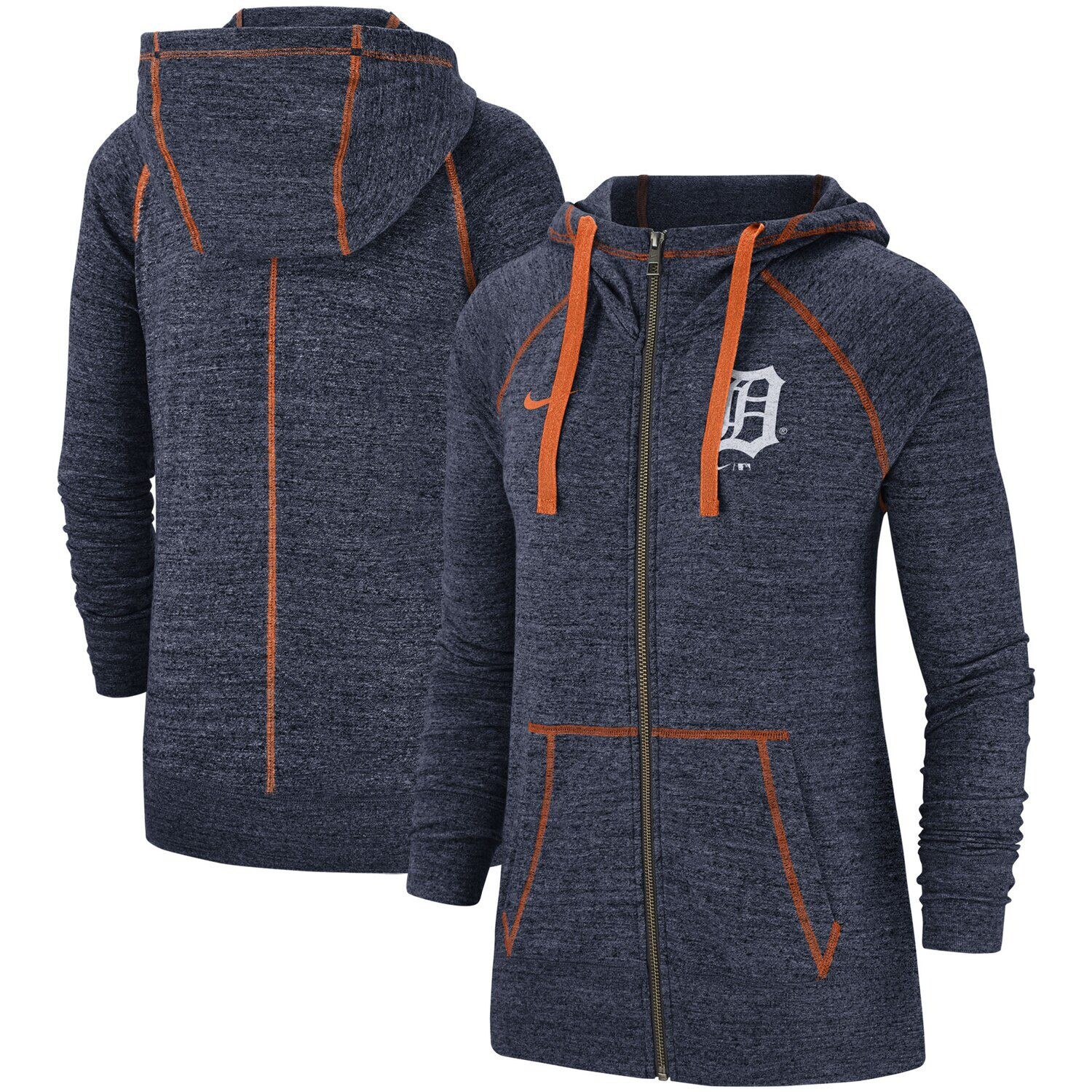 Женская худи с молнией во всю длину темно-синего цвета Nike Detroit Tigers Gym Vintage Team Nike
Женская худи с молнией во всю длину темно-синего цвета Nike Detroit Tigers Gym Vintage Team Nike