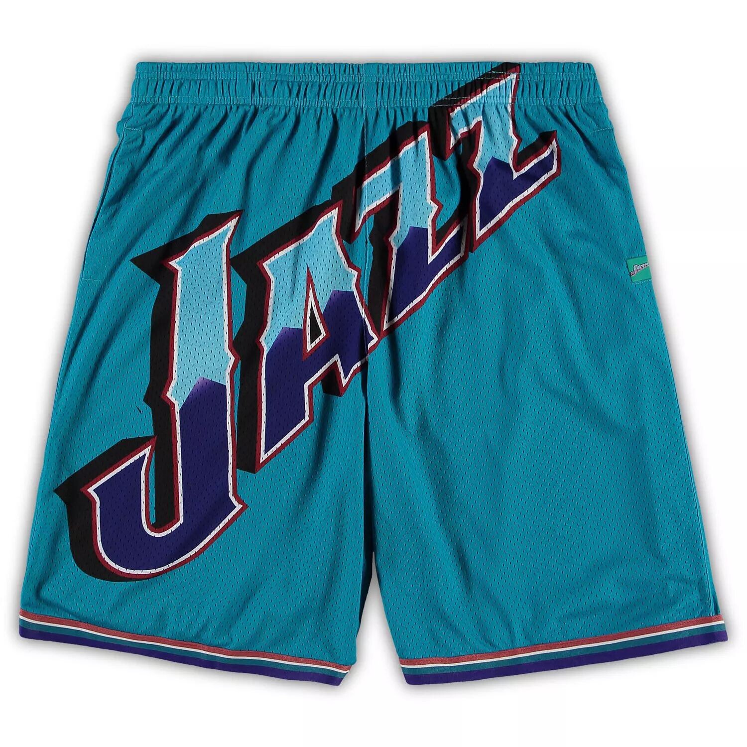 Мужские шорты Mitchell & Ness Turquoise Utah Jazz Big & Tall Hardwood Classics Big Face 2.0
Мужские шорты Mitchell & Ness Turquoise Utah Jazz Big & Tall Hardwood Classics Big Face 2.0