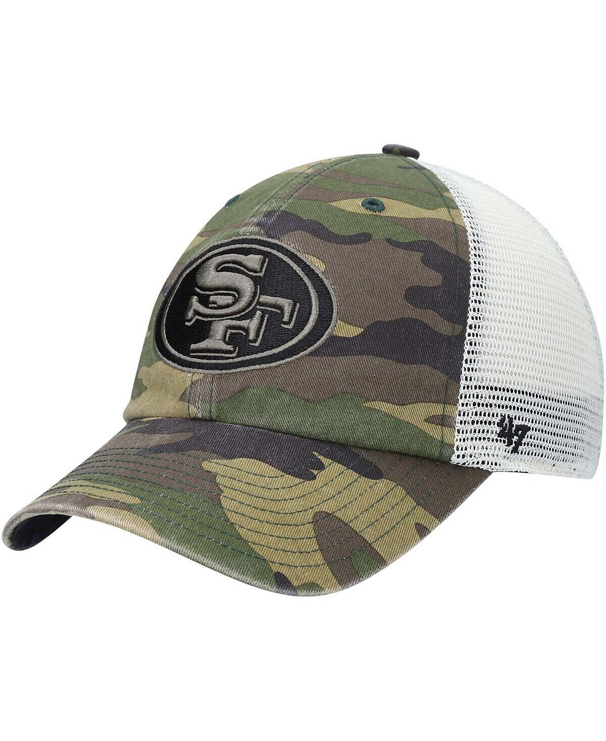 Мужская камуфляжная кепка San Francisco 49Ers Branson MVP Trucker Snapback '47 Brand
Мужская камуфляжная кепка San Francisco 49Ers Branson MVP Trucker Snapback '47 Brand