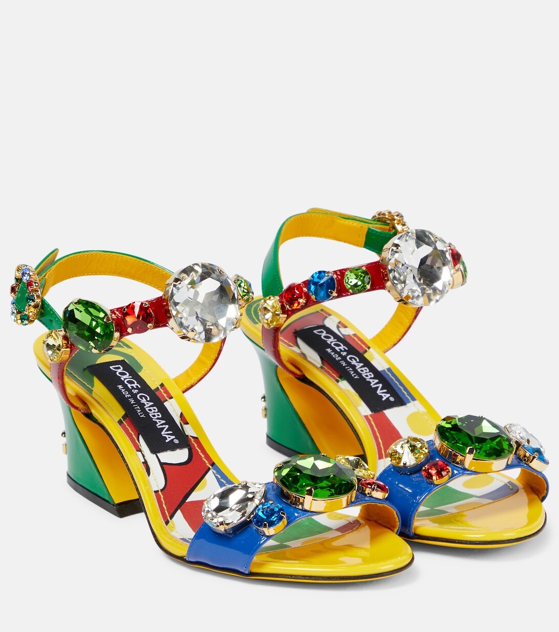 Декорированные сандалии Keira из лакированной кожи Dolce&Gabbana, разноцветный
Декорированные сандалии Keira из лакированной кожи Dolce&Gabbana, разноцветный