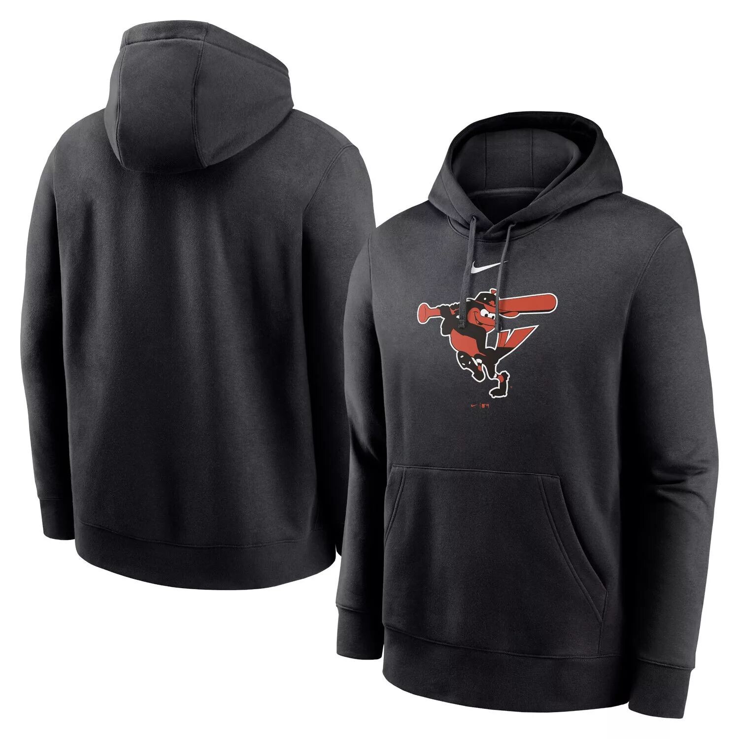 Мужской черный пуловер с капюшоном Nike Baltimore Orioles Alternate Logo Club
Мужской черный пуловер с капюшоном Nike Baltimore Orioles Alternate Logo Club