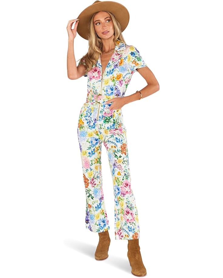 Джинсы Show Me Your Mumu Jacksonville Short Sleeve Crop Jumpsuit, слоновая кость
Джинсы Show Me Your Mumu Jacksonville Short Sleeve Crop Jumpsuit, слоновая кость