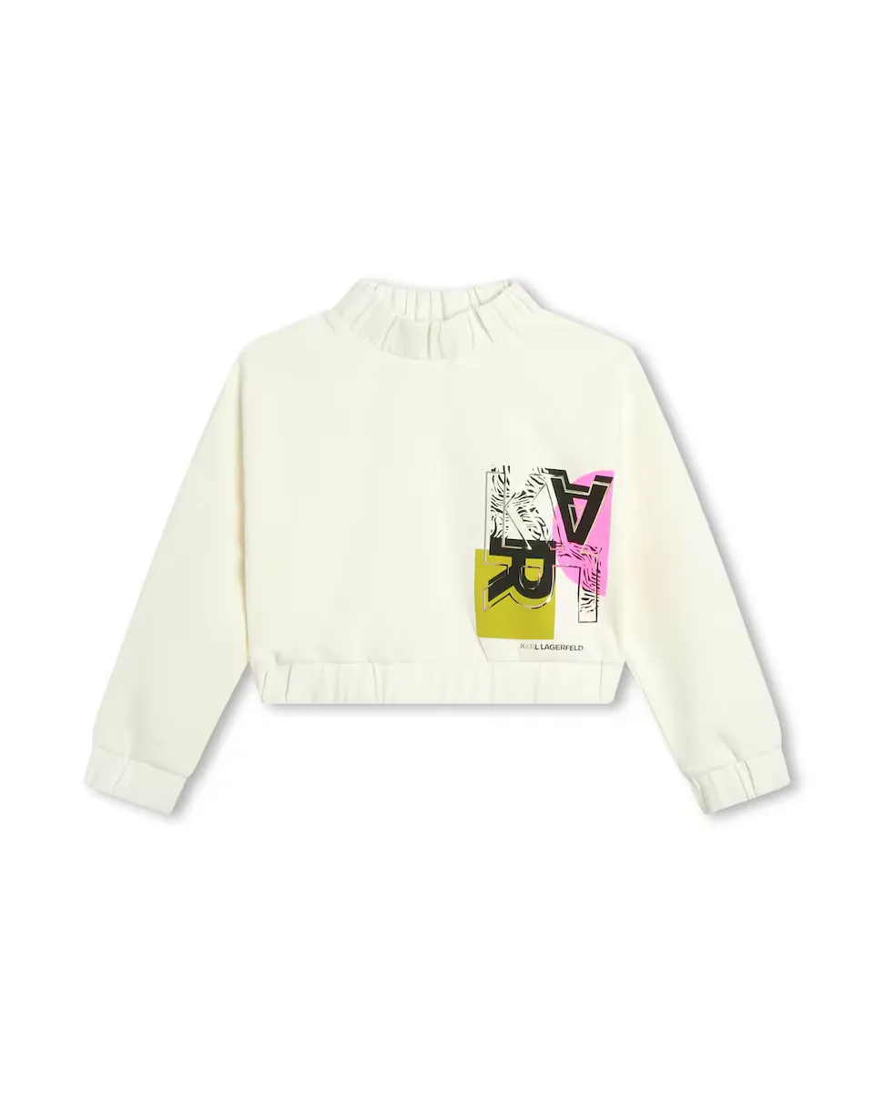 Толстовка для девочек с длинными рукавами и рисунком спереди Karl Lagerfeld Kids, цвет Crudo
Толстовка для девочек с длинными рукавами и рисунком спереди Karl Lagerfeld Kids, цвет Crudo