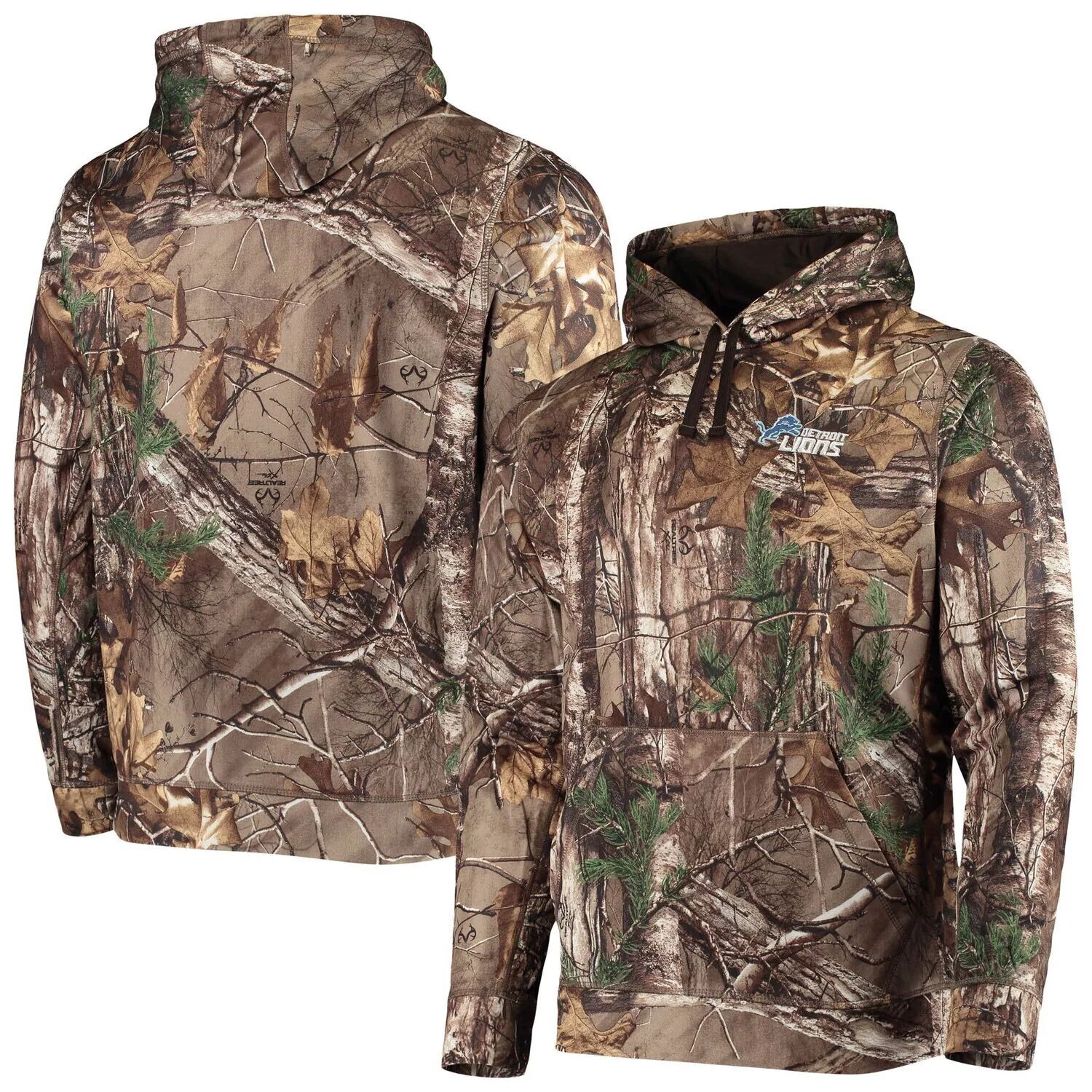 Мужской флисовый пуловер с капюшоном Dunbrooke Realtree Camo Detroit Lions Circle Champion Tech
Мужской флисовый пуловер с капюшоном Dunbrooke Realtree Camo Detroit Lions Circle Champion Tech