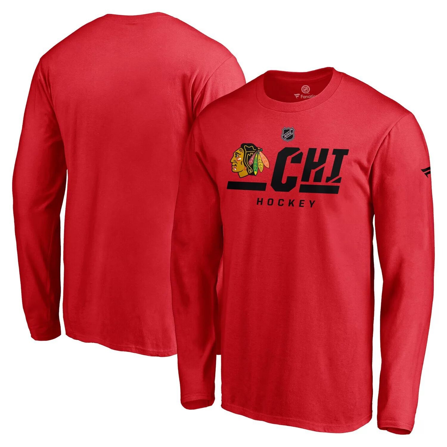 Мужская красная футболка Fanatics с длинным рукавом и фирменным логотипом Chicago Blackhawks Authentic Pro Secondary
Мужская красная футболка Fanatics с длинным рукавом и фирменным логотипом Chicago Blackhawks Authentic Pro Secondary