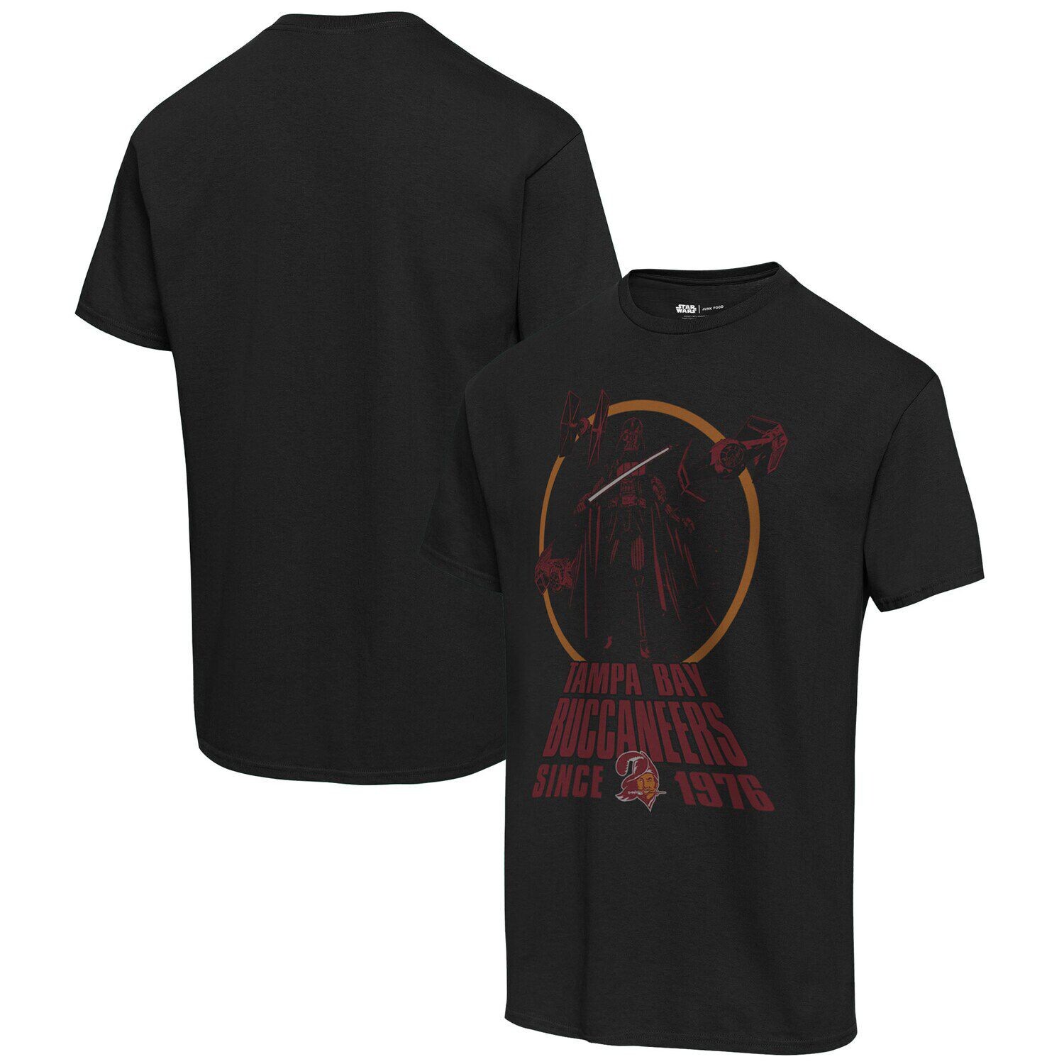 Мужская черная футболка Junk Food Tampa Bay Buccaneers Disney Star Wars Empire Title Crawl Tshirt, Черный
Мужская черная футболка Junk Food Tampa Bay Buccaneers Disney Star Wars Empire Title Crawl Tshirt, Черный