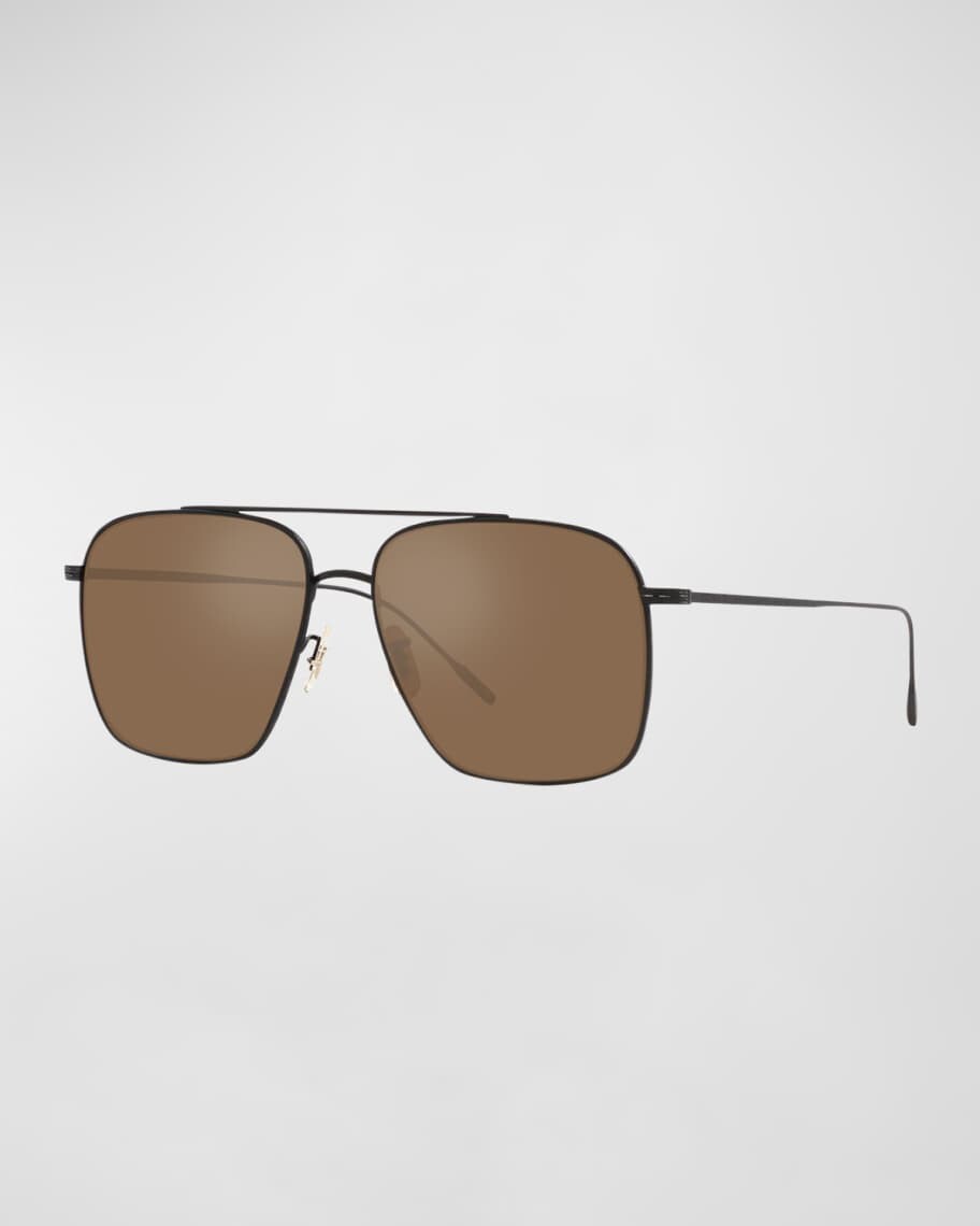 Мужские солнцезащитные очки-авиаторы Dresner из титана и кристаллов Oliver Peoples
Мужские солнцезащитные очки-авиаторы Dresner из титана и кристаллов Oliver Peoples