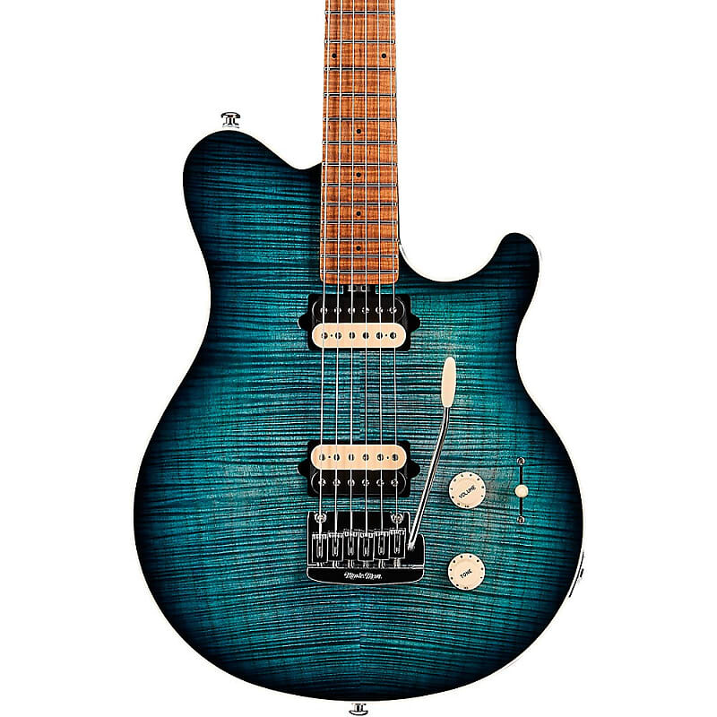 Электрогитара Ernie Ball Music Man Axis Super Sport Flame Top Electric Guitar Yucatan Blue
Электрогитара Ernie Ball Music Man Axis Super Sport Flame Top Electric Guitar Yucatan Blue