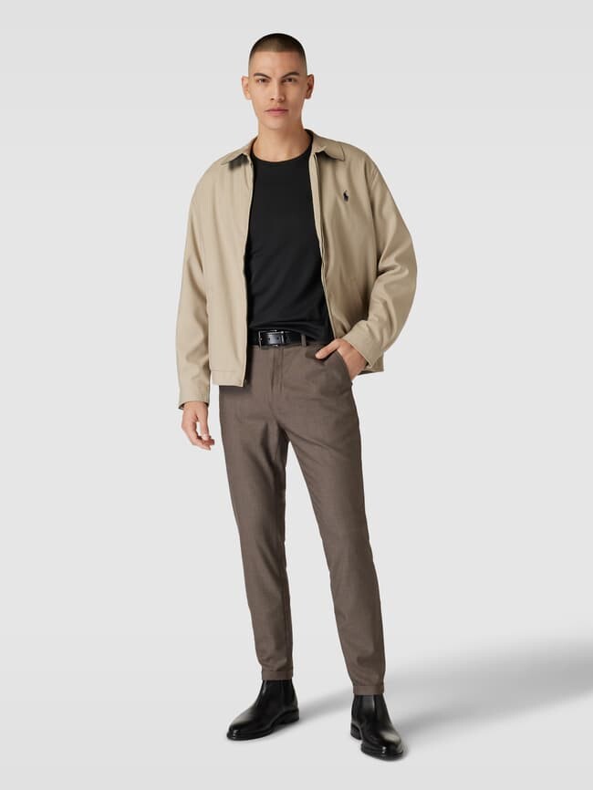 Приталенный крой с длинным рукавом и прошитой этикеткой Polo Ralph Lauren, черный
Приталенный крой с длинным рукавом и прошитой этикеткой Polo Ralph Lauren, черный