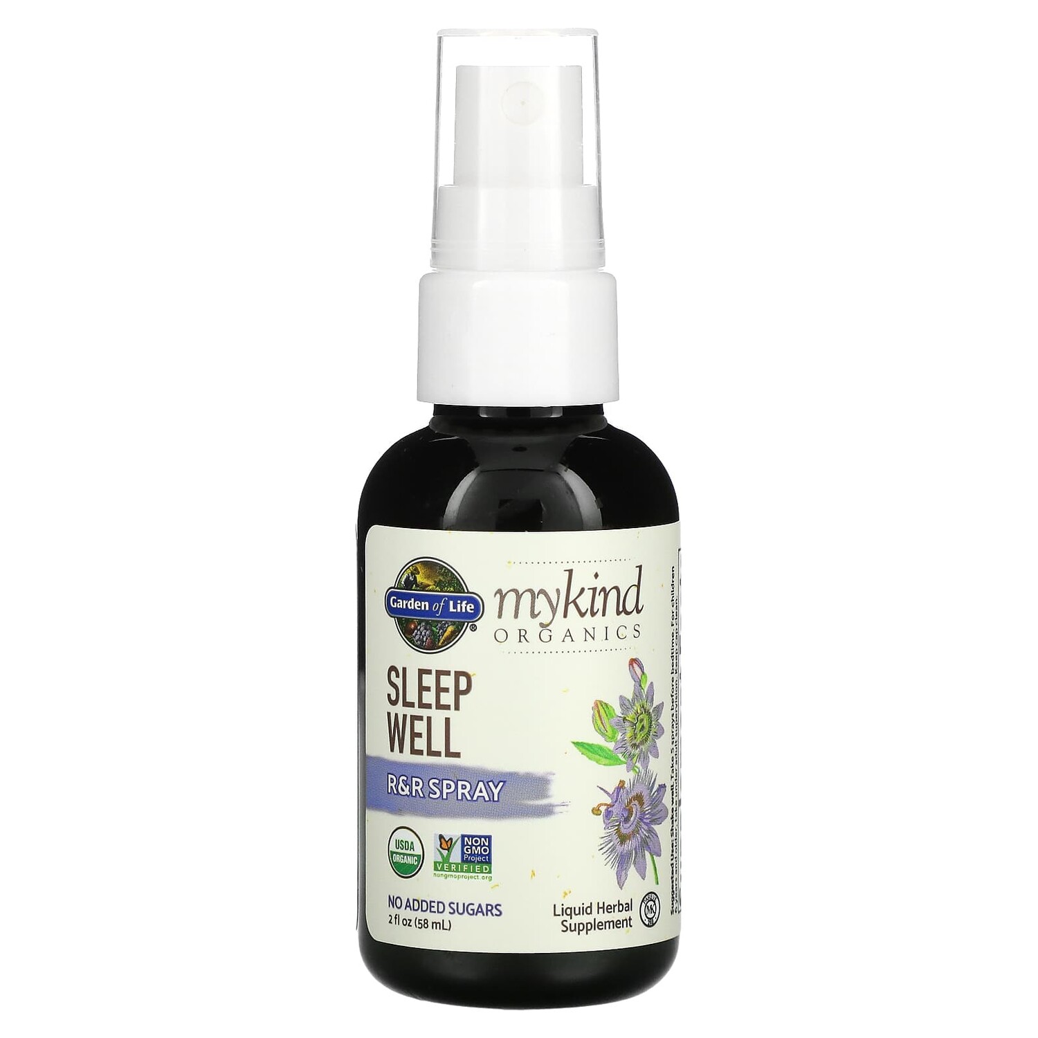 MyKind Organics, Sleep Well, спрей для улучшения качества сна, 58 мл (2 унции), Garden of Life
MyKind Organics, Sleep Well, спрей для улучшения качества сна, 58 мл (2 унции), Garden of Life