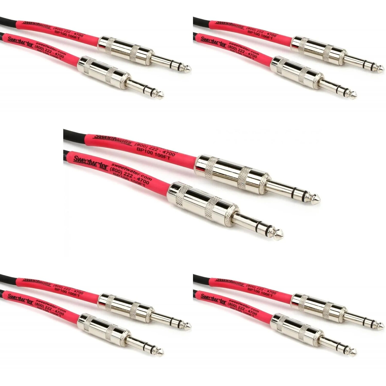 Сбалансированный патч-кабель Pro Co BP-100 Excellines — штекер TRS 1/4 дюйма на штекер TRS 1/4 дюйма — 100 футов (5 шт.)
Сбалансированный патч-кабель Pro Co BP-100 Excellines — штекер TRS 1/4 дюйма на штекер TRS 1/4 дюйма — 100 футов (5 шт.)