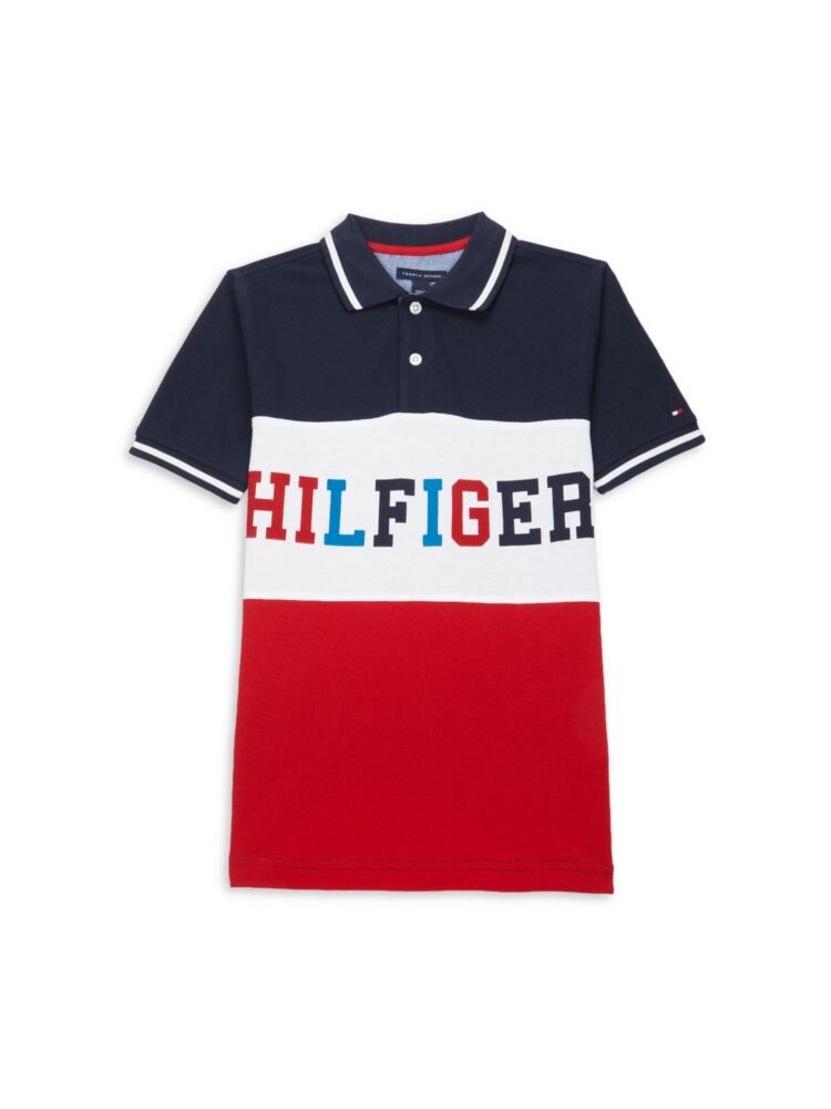 Рубашка-поло с цветными блоками и логотипом для мальчиков Tommy Hilfiger, темно-синий
Рубашка-поло с цветными блоками и логотипом для мальчиков Tommy Hilfiger, темно-синий